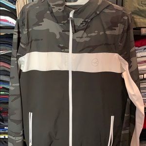 Hollister Green Camo Jacket